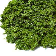 Cassava leaves (crushed)