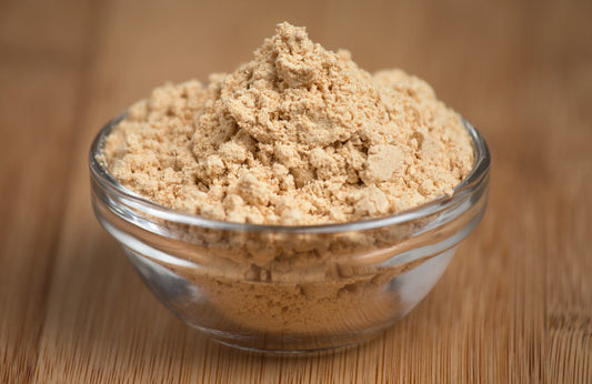 Peanuts pounded